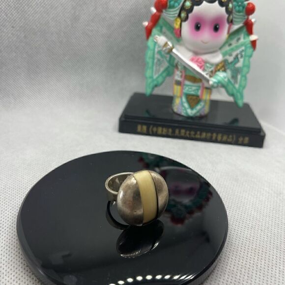 Vintage ring by Joachim s’paliu sterling - Picture 9 of 12